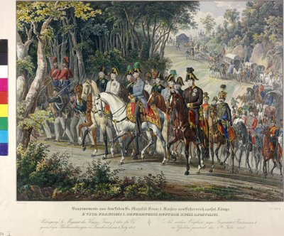 Traversée des montagnes des Vosges 1815 - Johann Nepomuk Hoechle