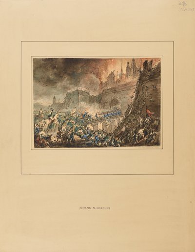 Assaut de Vienne par la porte Stubentor par l