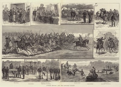 Vie militaire autrichienne, les hussards hongrois - Johann Nepomuk Schonberg