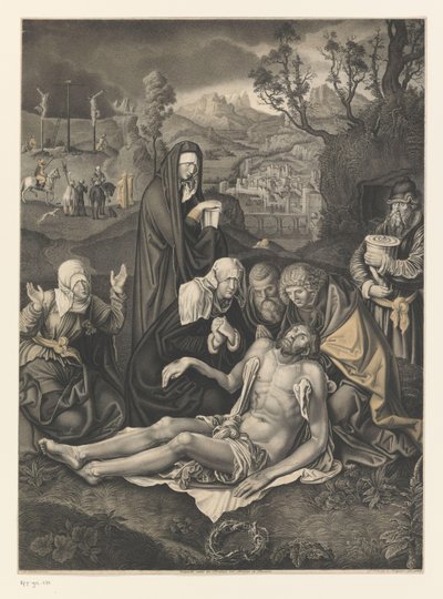 Déploration du Christ - Johann Nepomuk Strixner