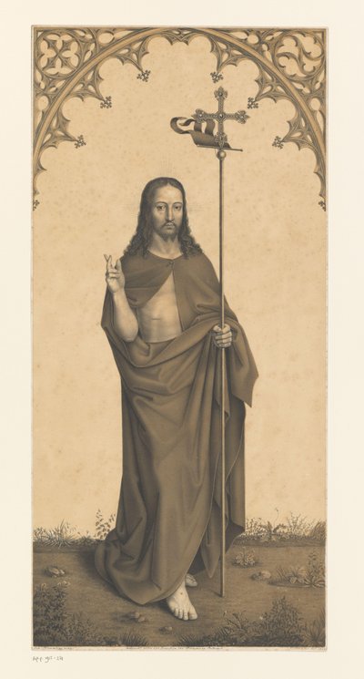 Christ avec un bâton - Johann Nepomuk Strixner