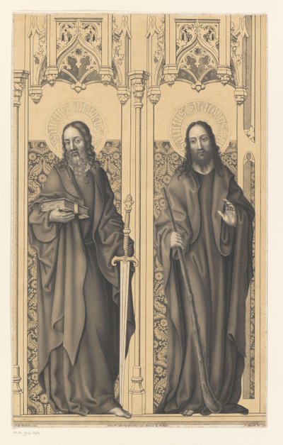Saint Matthieu et Jacques - Johann Nepomuk Strixner