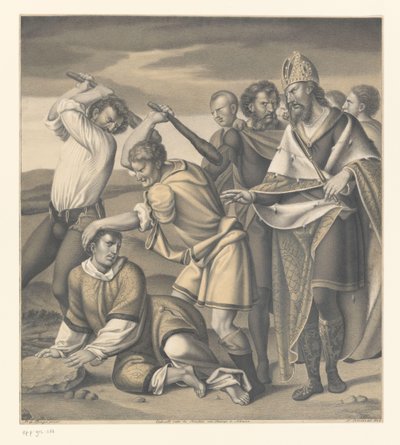 Martyr de saint Ewald - Johann Nepomuk Strixner