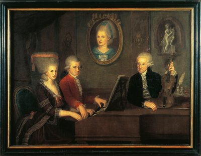 Autriche, Salzbourg, Famille Mozart - Johann Nepomuk della Croce