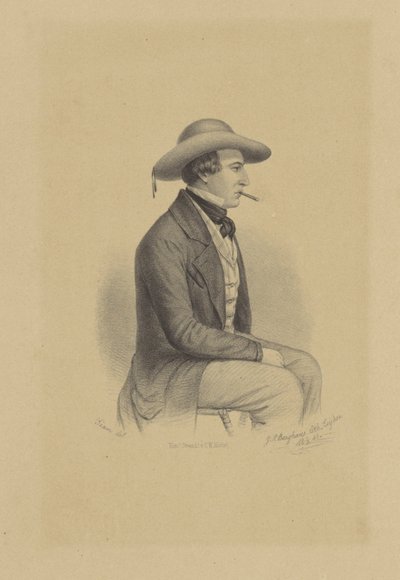 Portrait de Jean Henri de Laat de Kanter - Johann Peter Berghaus