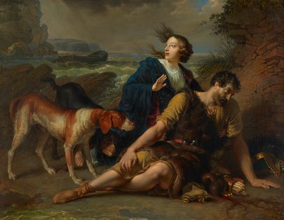 Arindal et Daura - Johann Peter Krafft