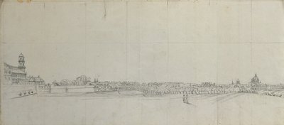 Vue sur les faubourgs sud de Vienne - Johann Peter Krafft