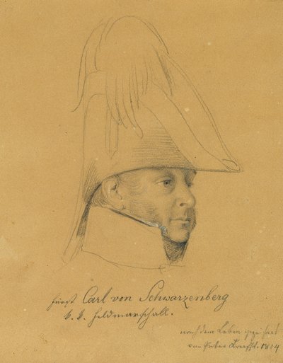Prince Carl von Schwarzenberg - Johann Peter Krafft