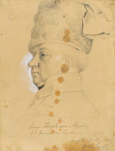 Général Joseph Baron von Stipsicz - Johann Peter Krafft