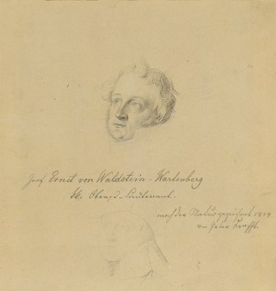Comte Ernst von Waldstein-Wartenberg - Johann Peter Krafft