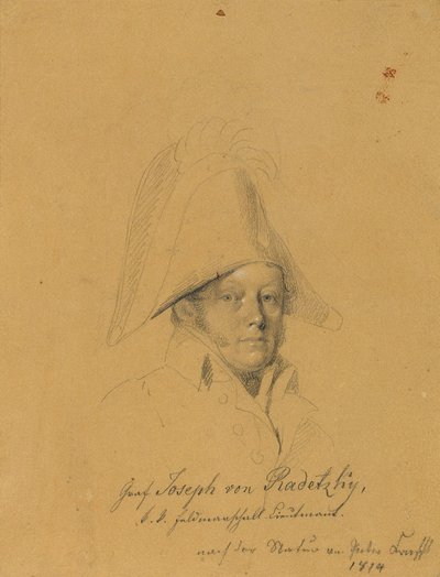 Comte Joseph von Radetzky - Johann Peter Krafft