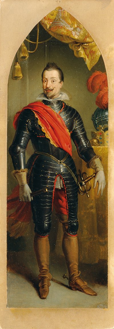 Empereur Ferdinand II debout - Johann Peter Krafft
