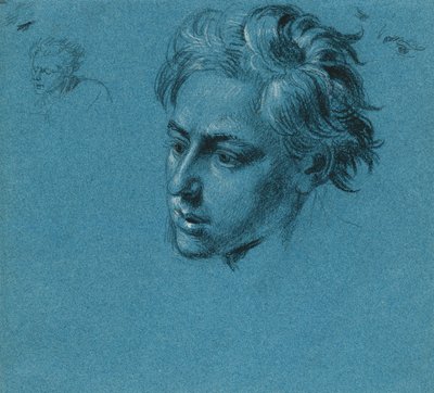 Étude de tête pour "Scène de la lutte pour la liberté du Tyrol" - Johann Peter Krafft