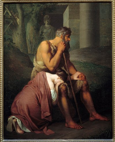 Œdipe et Antigone - Johann Peter Krafft