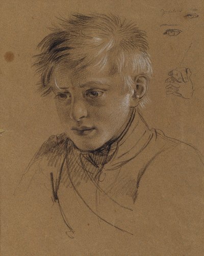 Étude de portrait pour "L