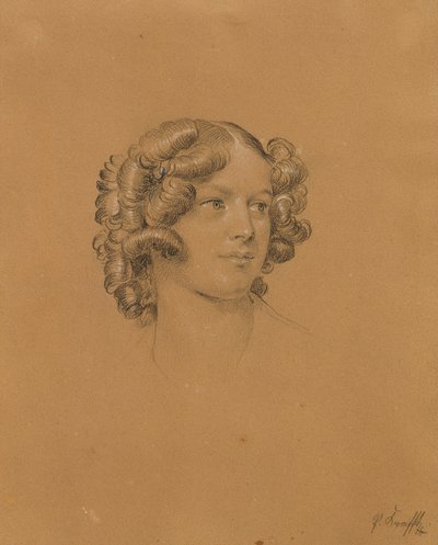 Étude de portrait pour "L