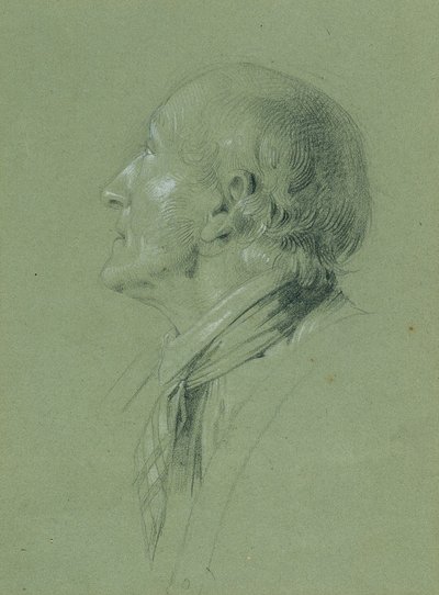 Étude de portrait pour "Le retour du soldat de la milice" (1817) - Johann Peter Krafft