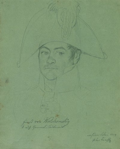 Prince Pyotr Mikhaylovich Volkonsky 1776-1852 - Johann Peter Krafft