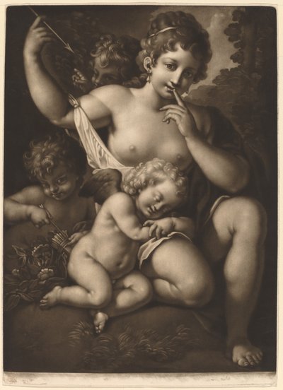 Vénus et Amour - Johann Peter Pichler