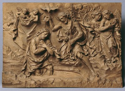 Baptême du Christ - Johann Peter Schwanthaler der Ältere