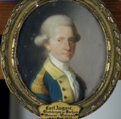 Carl August, Grand-Duc de Saxe-Weimar-Eisenach, 1780 - Johann Philipp Bach