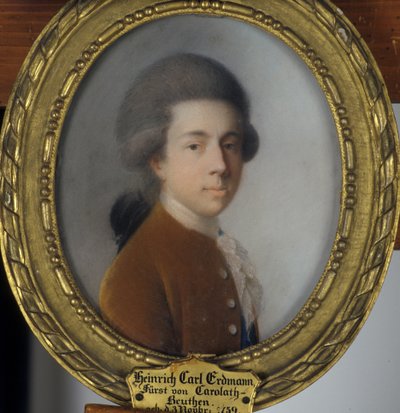 Heinrich Carl Erdmann, Fürst von Carolath-Beuthen - Johann Philipp Bach