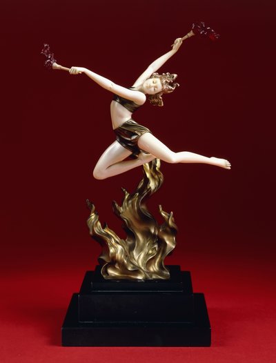 Le Saut de la Flamme, début du 20ème siècle - Johann Philipp Ferdinand Preiss