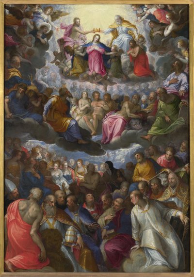 Le Couronnement de la Vierge, c. 1598 - Johann Rottenhammer