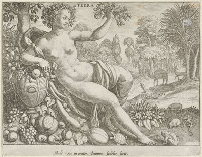 Terre (Les quatre éléments) - Johann Sadeler (I)