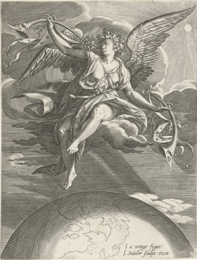 Allégorie de la Renommée - Johann Sadeler (I)