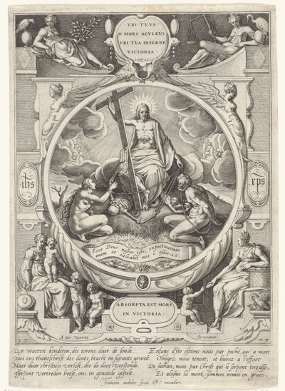 Christ vainqueur de la mort et du péché - Johann Sadeler (I)
