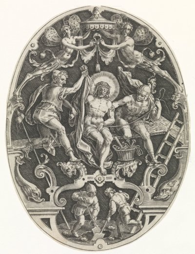 Christ dépouillé par les soldats - Johann Sadeler (I)