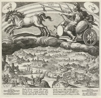 La planète Mars et son influence sur le monde - Johann Sadeler (I)