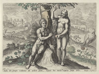 Ève tentant Adam (La Chute de l