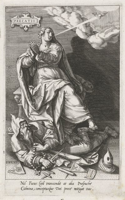 La prière (Precatio) triomphe de l