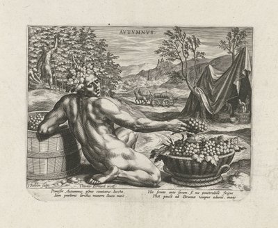 Automne (Les quatre saisons) - Johann Sadeler (I)