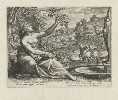 Printemps - Johann Sadeler (I)