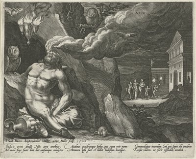 Nuit - Johann Sadeler (I)
