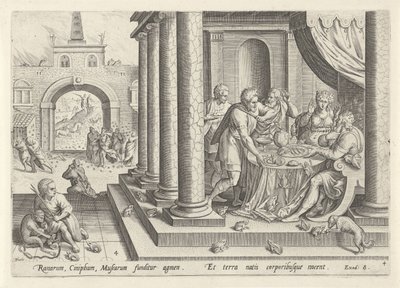 Plaie des grenouilles et des moustiques (Histoire de Moïse avant l