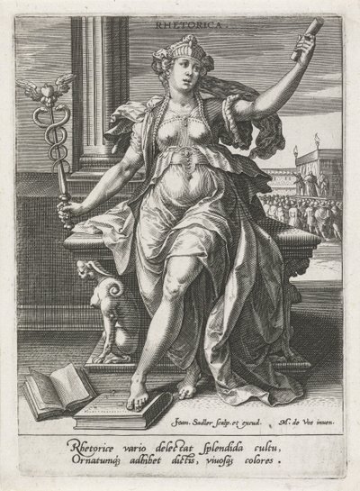 Rhétorique - Johann Sadeler (I)