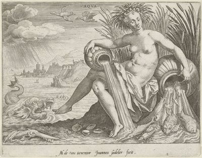 Eau - Johann Sadeler (I)