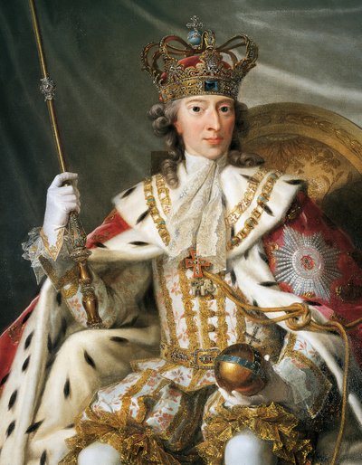 Portrait de Christian VI de Danemark - Johann Salomon Wahl