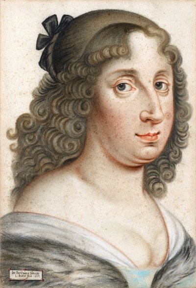Portrait de la reine Christine de Suède - Johann Septimius Jörger von Tollet