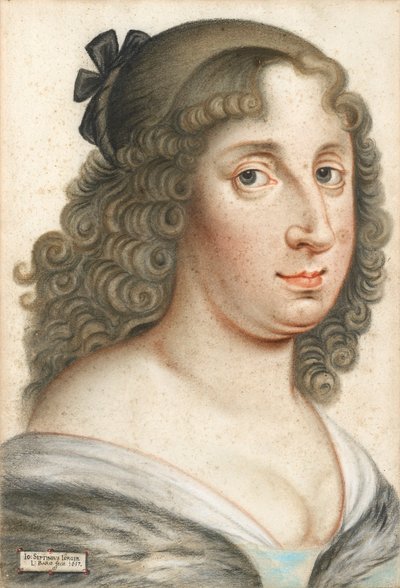 Portrait de la reine Christine de Suède - Johann Septimius Jörger von Tollet