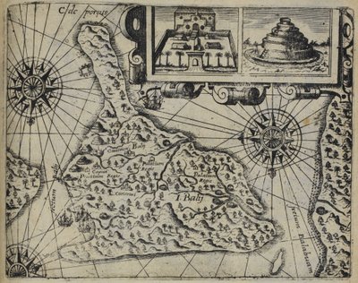 Île de Bali (Indonésie), Insulae Baly contrafactura - Johann Theodor de Bry