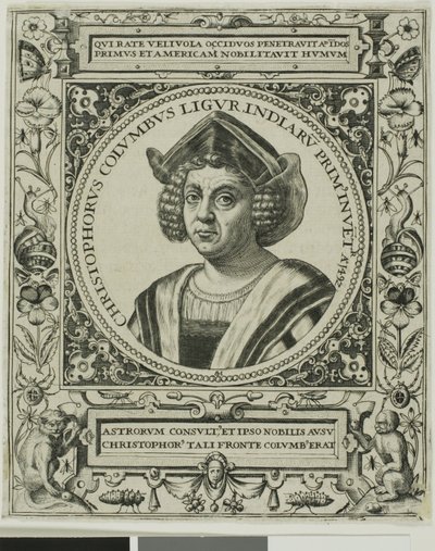 Christophe Colomb, frontispice du volume 5 de l