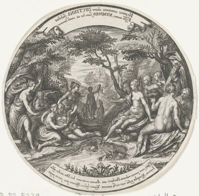 Diane découvre la grossesse de Callisto - Johann Theodor de Bry