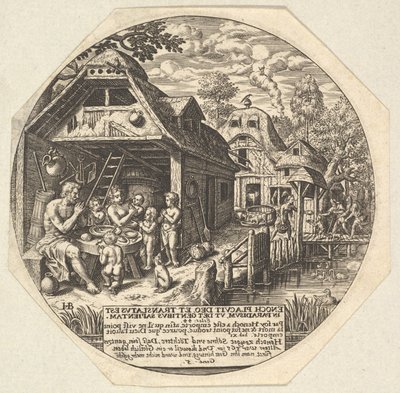 Enoch et sa famille autour d