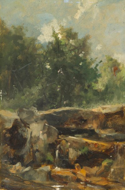 Étude de ruisseau - Johann  Till der Jüngere