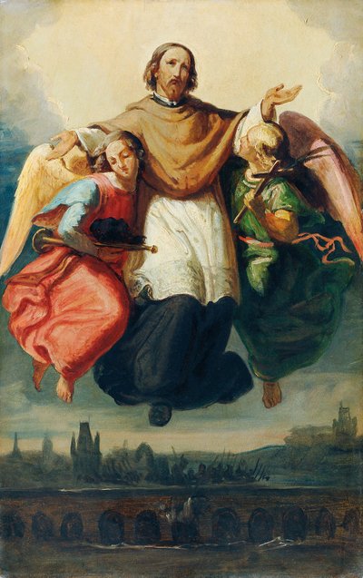 Gloire de saint Jean Népomucène - Johann  Till der Jüngere